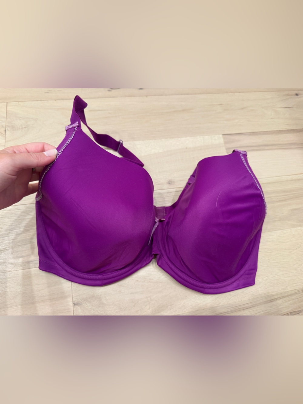 Elomi Smooth Full-Coverage Purple Underwire Bra